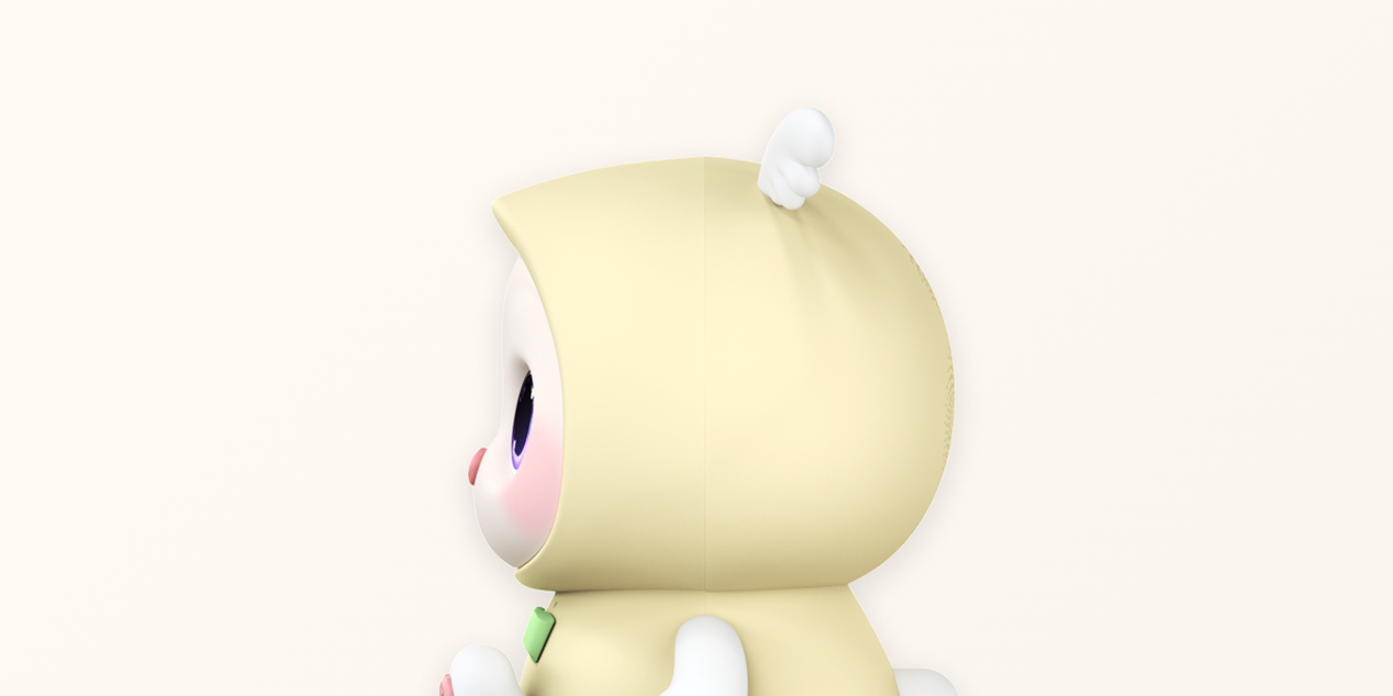 软萌硅胶耳朵,啃咬也放心